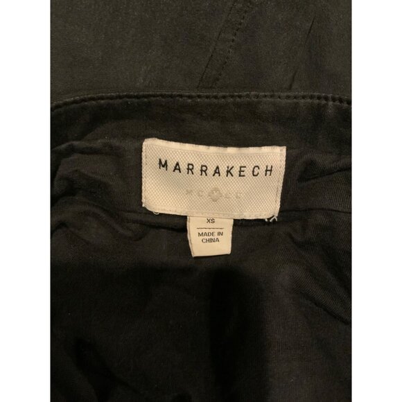Marrakech Black Soft Asymmetrical Zip Moto Jacket, Size XS - Picture 6 of 6